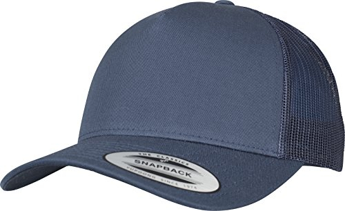 Flexfit Unisex 5-panel Retro Trucker Cap accessoire lifestyle, Navy, Einheitsgröße EU