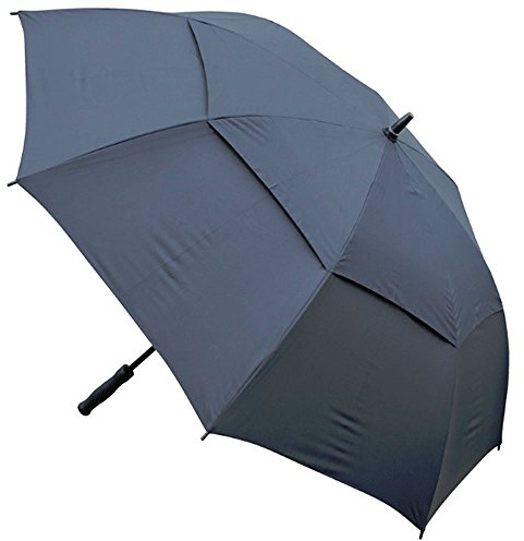 Masters Golf - TourDri GR 32 Inch UV Umbrella Jet Black