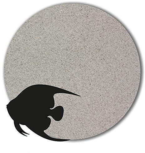 Anbobo Müller GmbH - Aquarium Sand/Aquarium Kies - 25 KG - 0,1-0,4mm - hellgrau