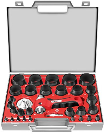 Paffrath 0800250A Jeu de perforations à découper, diamètre 2-50 mm