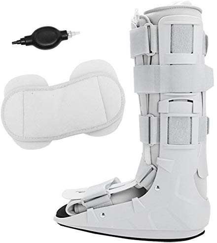 Beinschiene,Advanced Walking Boot Knöchel für Frakturen des Fußes Schwere Knöchelverstauchungen Weichteilverletzungen Vorfuß- und Mittelfußverletzungen mit Schaumstoffpolsterung bieten zusätzlichen Ko