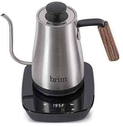 brim Gooseneck Kettle (Stainless Steel)