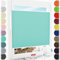 Schuette® Plissee ohne Bohren ● Premium Kollektion: Blue Ocean (Türkis) ● 55x120cm (Breite x Höhe) ● Suprafix Faltrollo X Klemmfix Rollo ● Blitzschnelle Montage inkl. Video