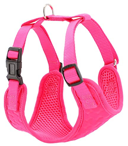 Dingo Hundegeschirre ohne Druck Verstellbar Große S Halsumfang: 28–40 cm Brustumfang: 30–38 cm Rosa 15869