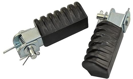 TOTMOX Repose-pieds gauche et droit pour moto Yamaha PW50 PW80 PW 50 80 Dirt Pit Bike ATV Quad