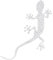 Fukamou Decalcomania Riflettente per Auto, Strisce Riflettenti Gecko - Decalcomanie Riflettenti a Forma di per Avvertimento - Adesivi per Auto Antipolvere Resistenti alle Alte Temperature