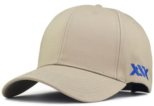 YAMEE Baseball Cap Herren Baumwolle XXL,Basecap Kappe Unisex Größenverstellbar,Baseballkappe Classic für Herren Damen für großem Kopfumfang