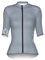 INBIKE Radtrikot Damen Kurzarm Fahrradtrikot Sommer Atmungsaktiv Trikot Fahrrad Rennrad Shirt Fahrradbekleidung Grau M