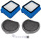 ANBOO 4 Pièces FX9 Filtres pour AEG ASPK9 FX9 Performance&Electrolux Pure F9 Aspirateurs Pièces de Rechange Filtres,FX9-1-4IG,FX9-1-ALRG FX9-1-IBM FX9-1-4ST,FX9-1-ANIM FX9-1-MBM FX9-1-ALRP