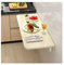 Wandmontierter Tisch für kleine Räume Schwebender Laptop-Tisch Klappbarer Wandhalterungs-Schreibtisch Multifunktions-Wandtisch for Esszimmer Arbeitszimmer Küche (Color : White-Maple, Size :