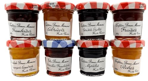 Bonne Maman Jam Mini Jar Assortment 30g x 8