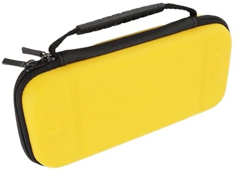 Asixxsix Lite Case, Carrying Case for Lite, Water Proof Housing, for Lite Console, Charger, Charging Cable, Headphone, Earbuds, Stylus, Dock and 2 Additional Handles