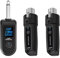 Giuneuow UHF XLR Adapter System Wireless Microphone Transmitter Receiver for Dynamic Microphone Guitar Audio Mixer PA System