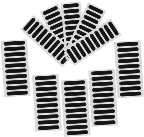 TEHAUX 200pcs Dust Net for Phone Speaker Mesh Adhesive Sticker Cover Protector Speaker Stickers