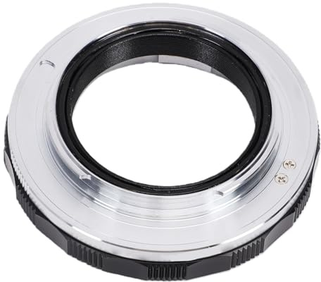 Sxhlseller Adatto per Anello Adattatore per Fotocamera da LM a NEX, Adattatore per Obiettivo Macro in Lega con Messa a Fuoco Ravvicinata con Blocco Infinito per Obiettivi Voigtlander Konica su