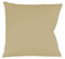 Fleuresse Colours Kissenbezug, Mako Satin, Sand, 80 x 80 cm