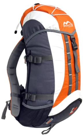 MONTIS SPEED 28 Unisex Trekking-Rucksack, Wander-Rucksack & Reise-Rucksack in einem, ermöglicht dank Regenschutz auch Bike- & Campingtouren, im Militär-Rucksack Look mit viel Extras & Belüftungssystem