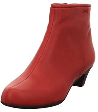 Camper Helena Bajo 46232, Stivaletti Donna, Rosso medio 040, 37 EU