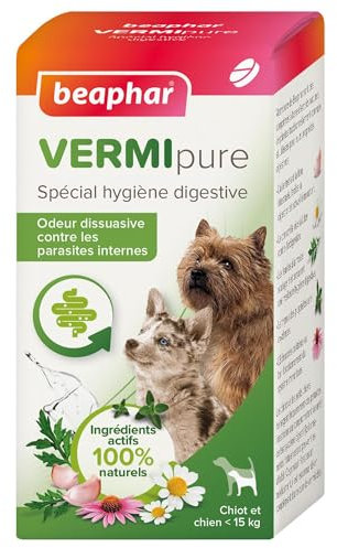 Beaphar Natural Dog Worming Tablets Small <15 Kg