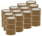 DynaSun Kit 36x Nastro Adesivo Imballaggio 48x66 Avana Svolgimento Silenzioso da Imballo Alta qualità Basso Rumore 66m-48mm