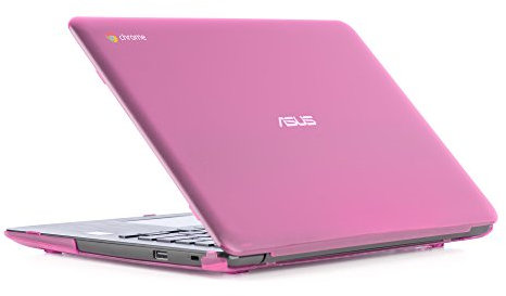 mCover Poids léger coqueuniquement pour ASUS C300MA 13,3 Pouces Chromebook - Rose