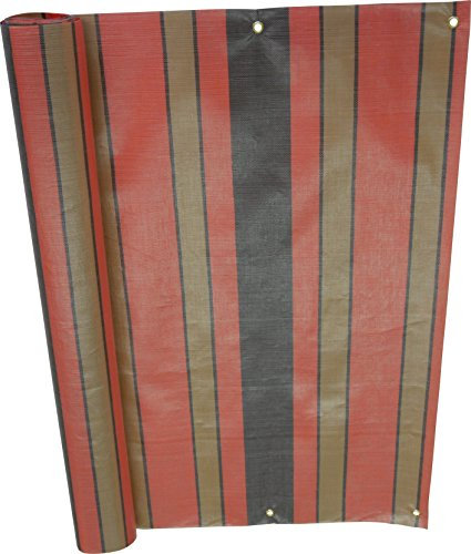 Angerer Brise-Vue Design No. 1300 Marron-Terre, 75 cm, Longueur: 8 mètre