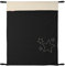 ByBoom - Baby Softshell Decke 70x100 cm Frühling, Sommer, Herbst - Thermo Aktiv für Kinderwagen, Buggy, Jogger, Farbe:Schwarz/Beige