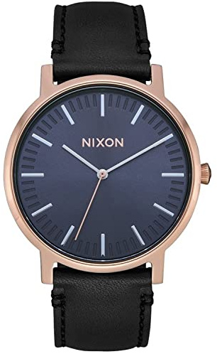 Nixon Unisex Erwachsene Armbanduhr Analog Quarz Leder A1058-3005-00