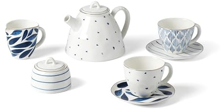 Lenox 893764 Blue Bay 9-Piece Tea Set