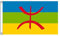 Stormflag Drapeaux Berbère 3x5ft Drapeau Kabylie 90x150cm en polyester 90g avec œillets et Double couture