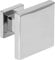 SIRO Möbelknopf Schkopau, Modern, Druckguss chrom glänzend, 30 mm x 23 mm x 30 mm, 2506-30ZN1