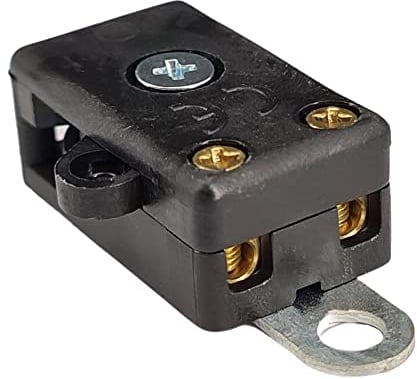 Zugschalter EIN/AUS zum Einbauen mit Befestigungslasche 4,2mm 250V / 2A