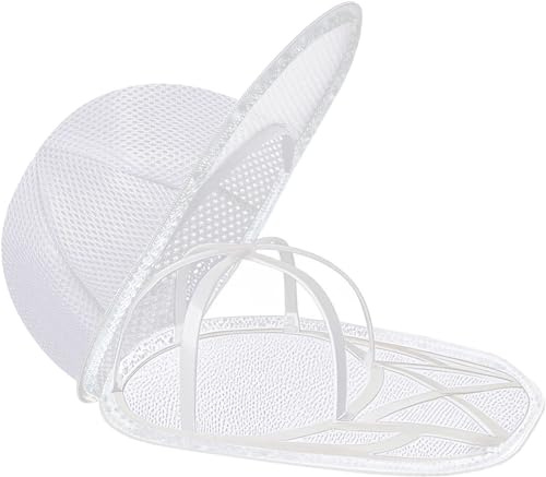 MCHKJ Kunststoff-Unterlegscheibe – Waben-Mesh-Wäschesack zum Waschen von Hüten, Baseballkappen, Kleidung und kleinen Gegenständen