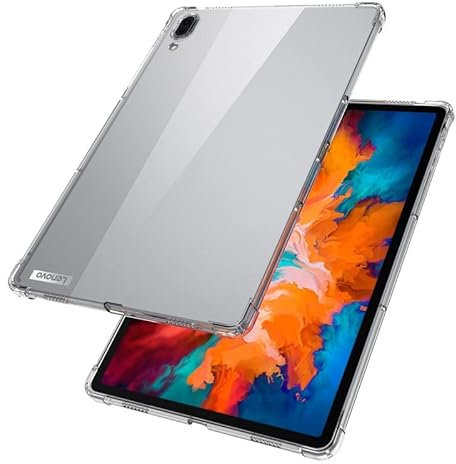 QYiiD Coque transparente pour Lenovo Tab P11 Plus 2021 (TB-J616F/607F) & P11 2020 (TB-J606F/606X/606L) 11, [Absorption des chocs] [Crystal Clear Cover] Coque de protection en gel TPU souple