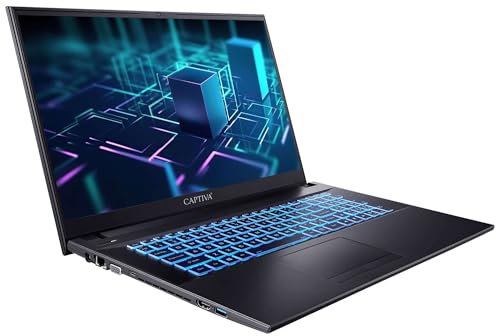 Captiva Notebook Power Starter I76-054 | Intel Core i5 1235U | 16GB DDR4 RAM | Intel Iris Xe Graphics | 500 GB SSD | 17.3 Zoll Full HD 60Hz | Windows 11 Home