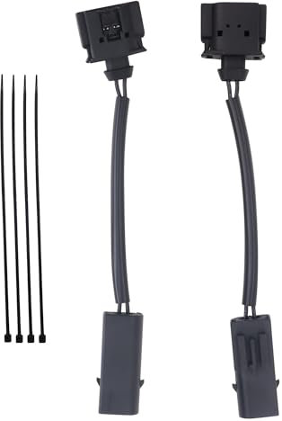 HISports 2 Stück C Klasse ölstoppkabel W203 W204 Adapterkabel Nockenwellenmagnet Nockenwellenversteller Steckerpaar Kompatibel mit für E Klasse W211 W212 S203 S204 C208 C209 A2711502733