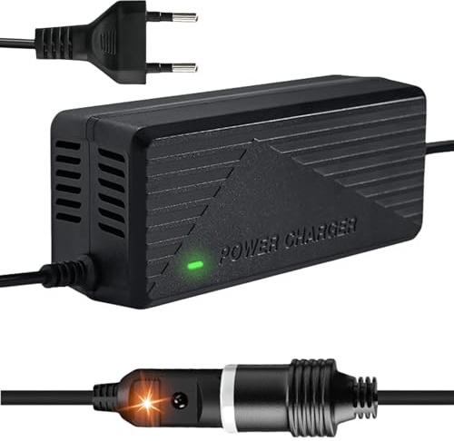 Spannungswandler 230V auf 12V, 180W kfz netzadapter, Adapter Zigarettenanzünder Steckdose, 12V 15A 180W Adapter Zigarettenanzünder Steckdose mit Zigarettenanzünder-Buchse