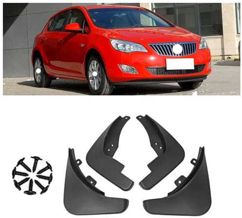 MNBHJGR 4 PCS Parafanghi Auto per Opel Astra J, Paraspruzzi Parafango Protettiva Protezione Antispruzzo Guardie Fango