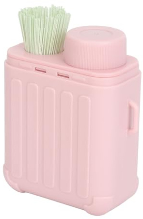 Ear Hole Cleaning Kit, 10ml Liquid Piercing Cleaner Set with Mild Paper Line, Compact Packaging for Home Travel, Includes Ear Floss Piercing Cleaner (Rose Fragrance 240pcs)