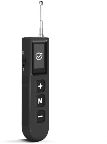 Baobylon Détecteur de Caméra Cachée, 6 en 1 Detecteur Micro Espion RF sans Fil, Detecteur de Camera et Micro Espion, Anti-Espion, Détecteur de Micros GPS, Détecteur de Bugs pour Bureau, Hôtel, Maison