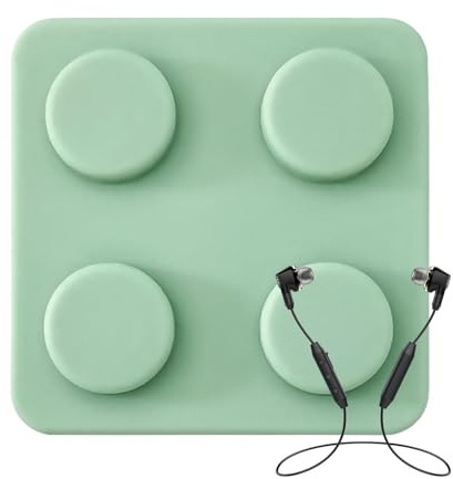 Wire Winder - Strap Winder, Silicone Cord Wraps for Charging Cords | Building Block Earbud Winder Charging Cable Organizer for Wrapping Earbuds, Cords Keeper for Travel, Cooker, Mixer, Blender