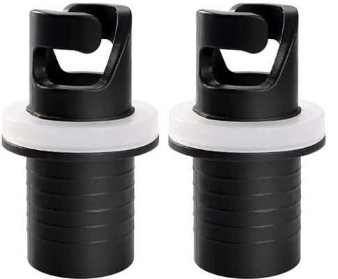 VooGenzek 2 PCS Inflatable Boat SUP Pump Adaptor, H-R Valve Kayak Adapter with Handle, for Inflatable Boat, Stand Up Paddle Board