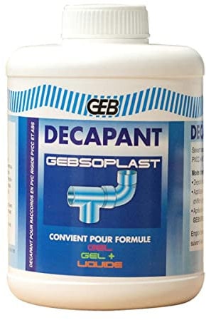 Décapant pour raccords PVC 1 L - Gebsoplast - Geb