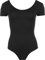 WearAll Ladies Stretch Bodysuit Top Womens Leotard - Black - 12/14