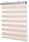Ventanara® Doppelrollo Creme Kassetten Duo Rollo Seitenzugrollo inklusive Montagematerial 80 x 220 cm