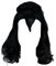 thecostumebase Herren Black Gene Simmons Kuss Perücke Curl Halloween JR004