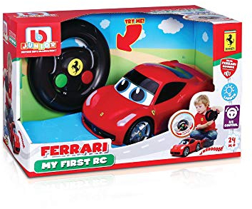 Bburago Junior 16-91003 - Spielauto Ferrari My First R/C - 458 Italia