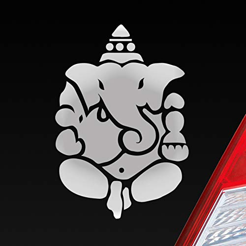 Hellweg Druckerei Buddhismus Elefant Ganesha Buddha Auto Aufkleber Sticker Heckscheibenaufkleber