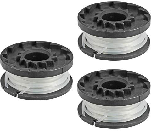 SPARES2GO 4m Spool & Line for Spear & Jackson S1825CT S3630CT Strimmer Trimmer (Pack of 3)