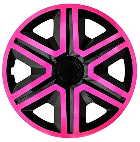 Radzierblende Action schwarz/pink 15 Zoll 4er Set